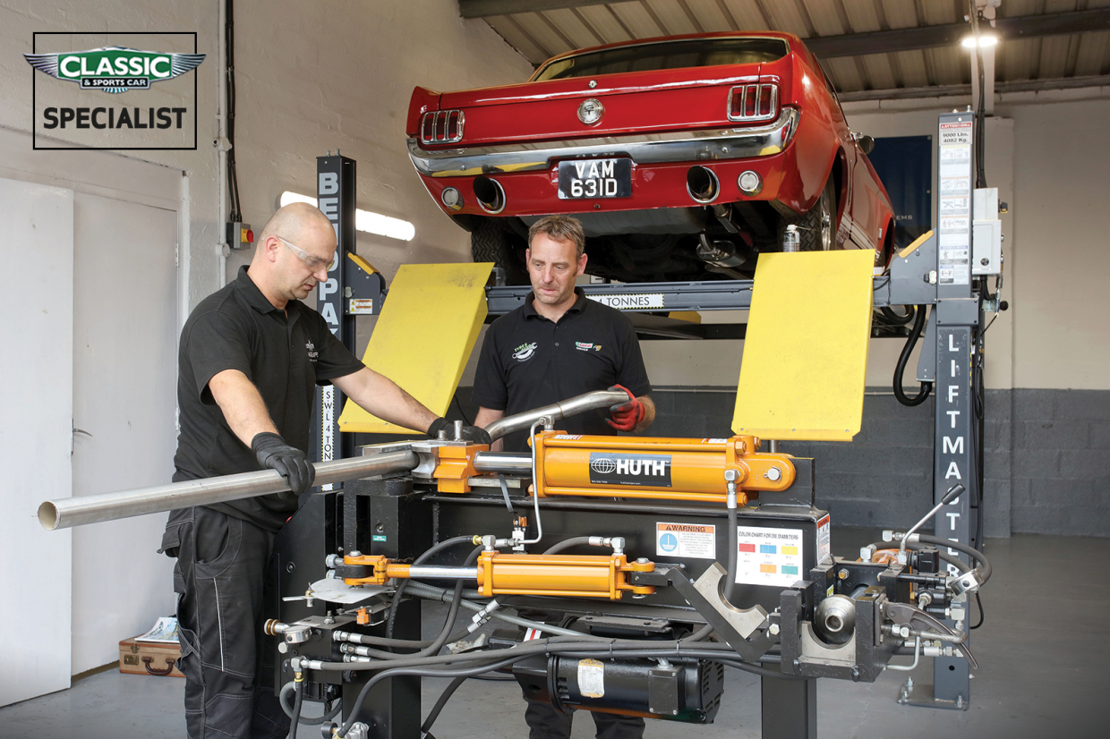 The specialist Longlife Stainless Steel Exhausts Classic & Sports Car